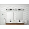 thumbnail image 4 of Aiwen Stylish 4-Light Dimmable Vanity Light Crystal Glass Shade Wall Sconce, 4 of 10