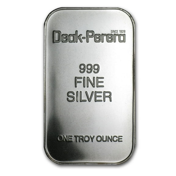 1 oz Silver Bar - Deak-Perera