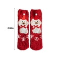thumbnail image 3 of LSLJS Kitchen GadGets Christmas Stocking, Santa, Snowman, Reindeer, Xmas Character Plush With Faux Furs Cuff Christmas Decorations And Party Accessory,Winter Thickened Warm Socks for Kitchen Home, 3 of 4
