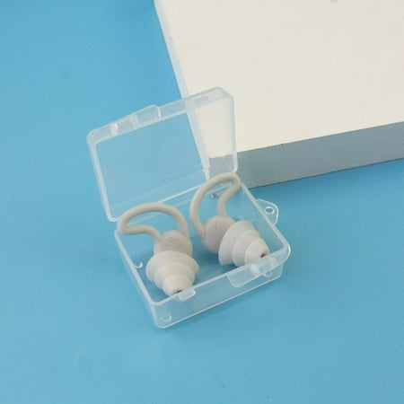 

New In-Ear Three Layers Earphone Plugs Earplug Cover Sleeping Ear Plugs Silicone Ear Plugs Sound Isolating Ear Protectors GREY