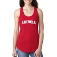 thumbnail image 1 of MmF - Women's Racerback Tank Top, up to Women Size 2XL - Arizona, 1 of 5