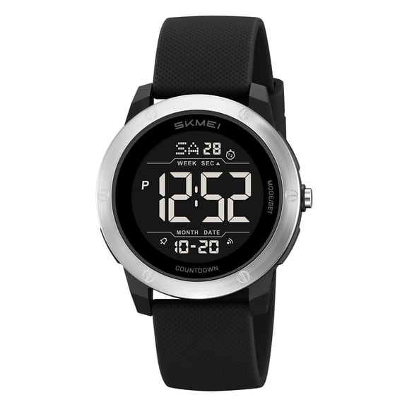 Women's Fashion Sports Digital Watch - Multifunctional Alarm Clock, Water-Resistant, Perfect for Students
