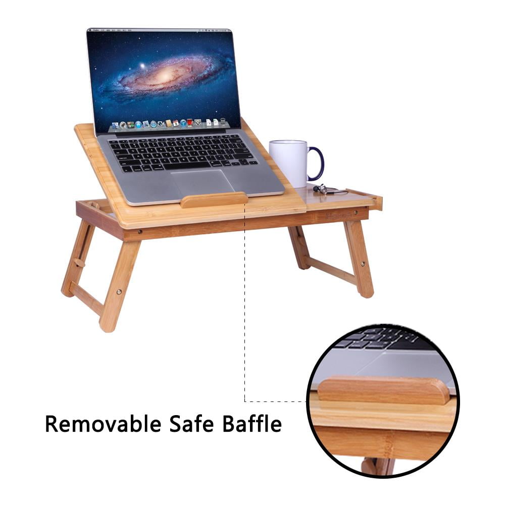 table for using laptop in bed