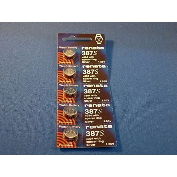 Renata 387s (394) Watch Battery (1 ea.)