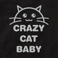 thumbnail image 2 of CafePress - Crazy Cat Baby - Cute Infant Bodysuit Baby Romper - Size Newborn - 24 Months, 2 of 3