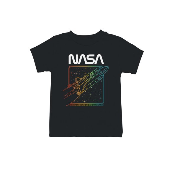Officially Licensed Nasa Retro Space Shuttle Design Youth's T-shirt