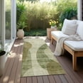 thumbnail image 6 of Addison Rugs Chantille Indoor/Outdoor Transitional Art Deco Beige Washable Runner Rug, 2'3" x 7'6", 6 of 6