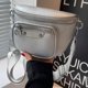 thumbnail image 1 of Bolsa De Pecho Frauen Casual Brust Tasche Multi-Reißverschluss Schulter Tasche Weibliche Satchel Tasche (Silber), 1 of 8