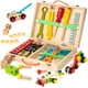 thumbnail image 1 of Kit de herramientas para niños Brillar Caja de herramientas de madera Electrónica, 1 of 5