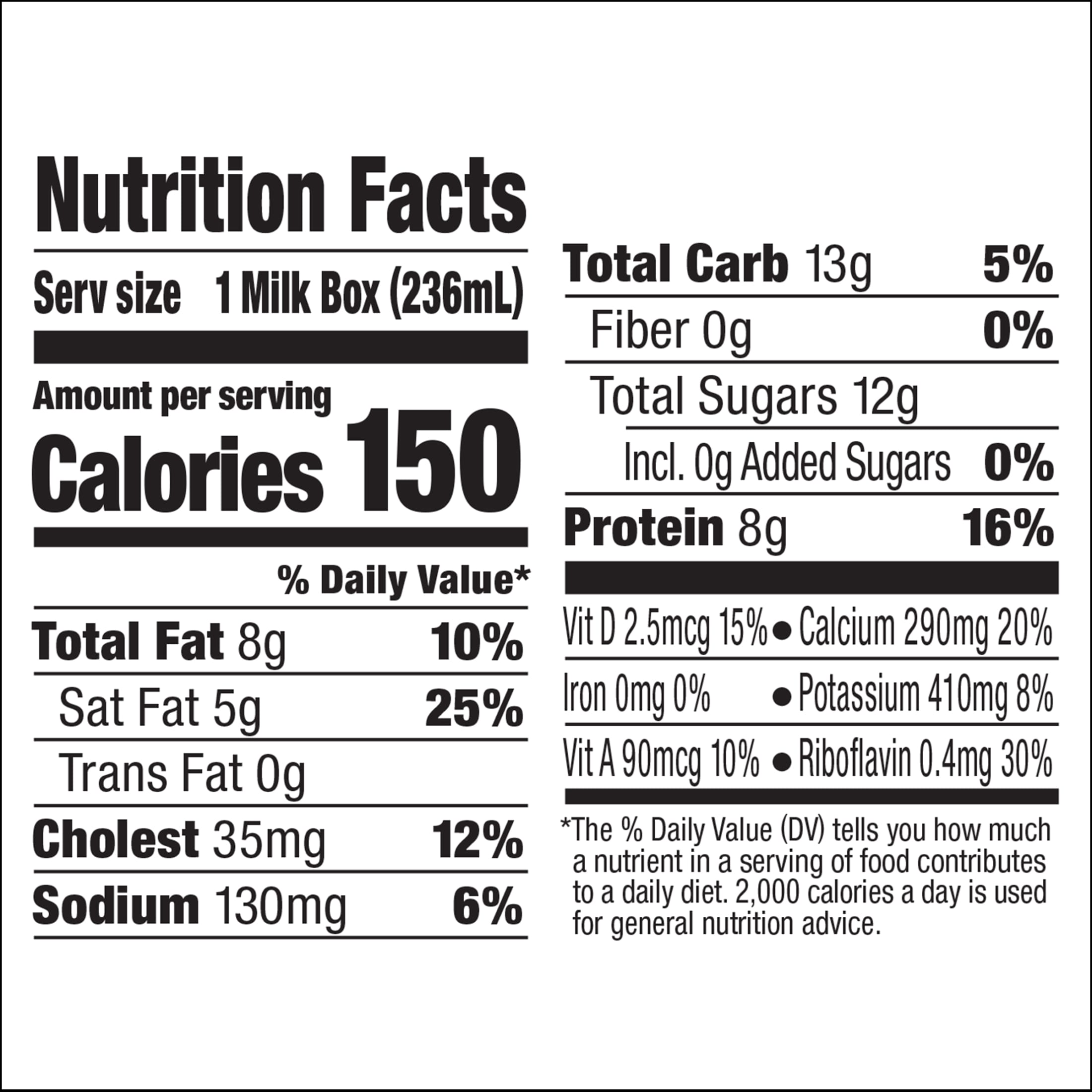 Horizon Organic Shelf-Stable Whole Milk Boxes, 8 fl oz, 6 Pack