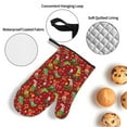 thumbnail image 3 of Cauagu X-mas and New Year Print Oven Mitts and Pot Holders 4 pcs Set,Extra Thicken Long Kitchen Oven Glove Potholders BBQ Gloves-Oven Mitts and Pot Holders(11 Inch), 3 of 6