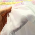 thumbnail image 7 of Tulle Skirt Toddler Girls Elastic Waist Sparkly Cute Party Skirts Cotton Lining Lightweight Little Girl's Clothes, Pink, 7 Years, 7 of 7