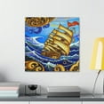 thumbnail image 4 of Sailing on The Seas - Canvas, 4 of 10