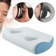 thumbnail image 5 of Almohada para los oídos con agujeros, almohada para el cuello, cómoda, transpirable, ergonómica, suave para los lados Corteza azul, 5 of 9