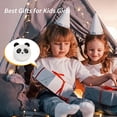 thumbnail image 3 of Auriculares inalámbricos para niños Panda lindos con micrófono, estuche de carga, 36h de reproducción, 3D estéreo para iPhone/Android, IPX6 impermeables, deportivos, 3 of 3