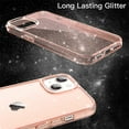 thumbnail image 2 of JETech Glitter Case for iPhone 14 Plus 6.7-Inch, Bling Sparkle Shockproof Phone Bumper Cover, Cute Sparkly for Women and Girls (Rose Gold), 2 of 7