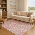 thumbnail image 7 of Addison Rugs Mayfield Premium Machine Washable Traditional Global Coral Rectangle Rug, 10' x 14', 7 of 7