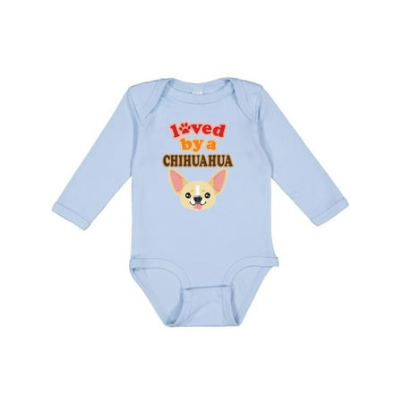

Inktastic Chihuahua Dog Lover Gift Boys or Girls Long Sleeve Baby Bodysuit