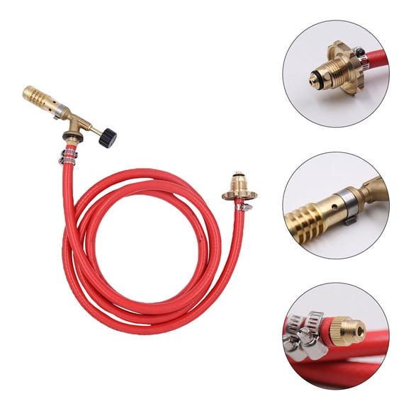 BRIGHTFUFU 1 Set of Propane Torch Small Torch Brass for Camping and Hiking