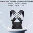 thumbnail image 2 of Adjustable Back Posture Belt Office Home Gym Unisex - Back Straightener Posture Corrector, Shoulder Brace Posture, Scoliosis Lower Back Brace, 2 of 4