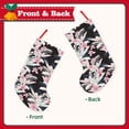 thumbnail image 2 of Lsque Orchids Flowers Pattern 18 Inch Christmas Stockings, Festive Holiday Stocking for Christmas Decorations Holiday Decor, 2 of 7