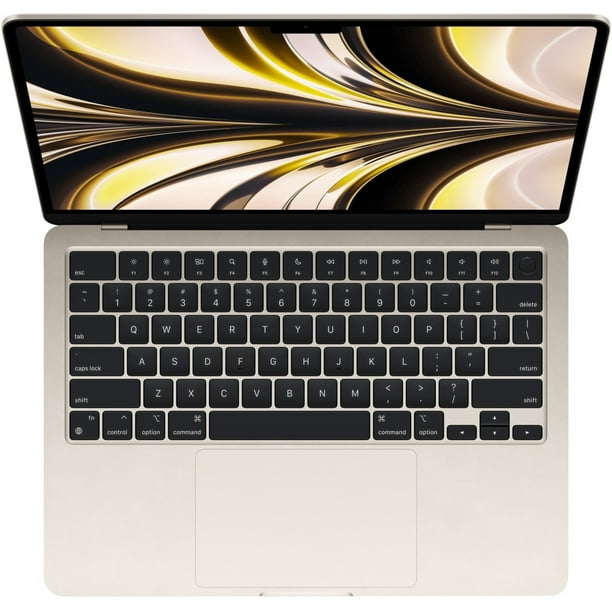 Restored 2022 Apple MacBook Air with M2 chip: 13.6-inch, 8GB RAM, SSD, Starlight [Refurbished] - Walmart.com