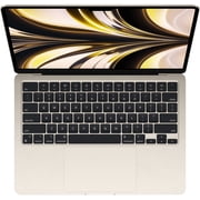 Restored MacBook Air 13.6-inch Laptop - Apple M2 chip - 8GB Memory - 256GB SSD - Starlight