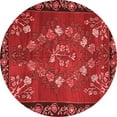 thumbnail image 1 of Ahgly Company Indoor Round Persian Red Traditional Area Rugs, 7' Round, 1 of 4