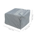 thumbnail image 5 of RENACLIPY 4-Piece Boat Seat Covers Grey 210D Coated Oxford Fabric Protects Against, 5 of 6