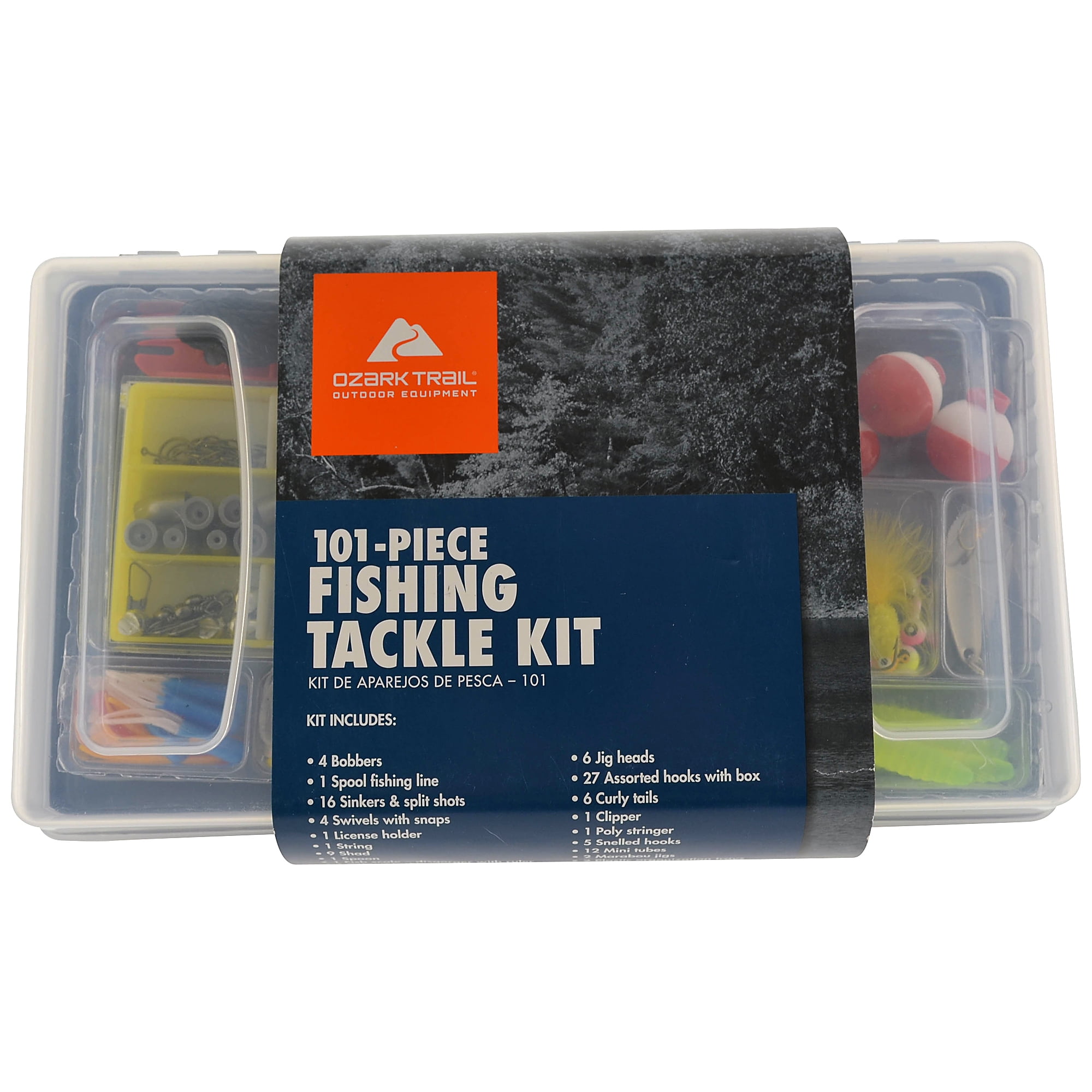 Ozark Trail 101Piece Fishing Tackle Kit