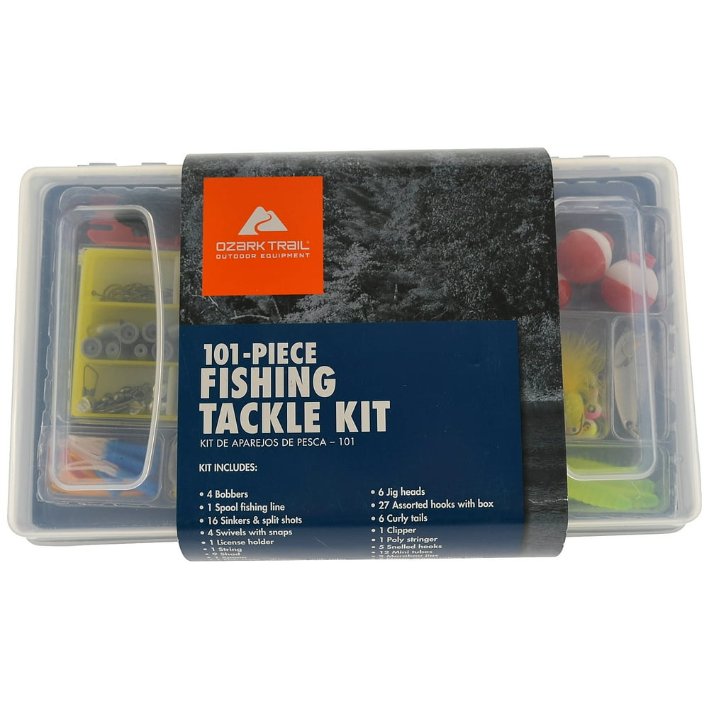 Ozark Trail 101Piece Fishing Tackle Kit