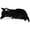 Black, variant on Faux Fur Shawl Wrap, Brown Plush Shoulder Cape, 39.37x9.84x9.84inch