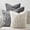 Gray, variant on SUSIELADY Throw Pillow Covers 18x18 Inch Set of 4, Modern Boho Farmhouse Nordic Double-Sided Decorative Cushion Covers, Soft Corduroy Pillow Cases for Couch, Sofa, Bed, Living Room, Orange/Teal