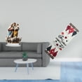 thumbnail image 2 of Adorno festivo de acrílico para mesa y camino de mesa navideño reutilizable para decoración navideña, chimenea de invierno única y decoración de, 2 of 8