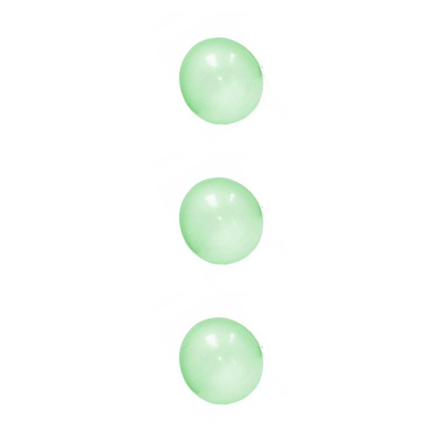 Advancent Kids Bubble Ball Toy Party Supplies Playthings Juguete interactivo Color sólido Inflable Ball Prop Playing Props Green / 40cm Type1 NO1