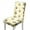 Bee Daisy Honeycomb, variant on Xoenoiee Boho Mandala Flower Print Dining Chair Covers, Soft Dining Room Chair Covers Stretch Kitchen Chair Cover, Washable Parsons Chair Slipcovers Protective for Wedding Restaurant, 1 Pack
