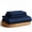 Navy Blue, variant on WVG Bamboo Sheet Set, Cooling Bed Sheets, Deep Pocket Fitted Sheet with Pillowcases, Soft Breathable Bedding Set, Embossed Stripe Design