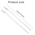 thumbnail image 3 of 2 Pack Drapery Operating 17Inch Clear Invisble Curtain Pull Rod Opening and Closing Window Drapery Wand with Hook, 3 of 9