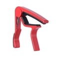 thumbnail image 1 of Single-Handed Quick Change Capo Aluminum Alloy for 6-string Acoustic Folk Classical Electric Guitar Ukelele Red, 1 of 9