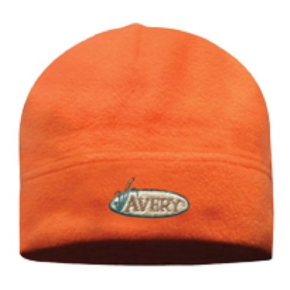 avery hunting gear fleece skull capblaze orange