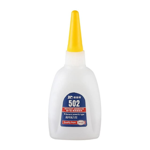 502 Adhesive Shoe Glue - Fast Drying Wood leather acrylic plastic bonding