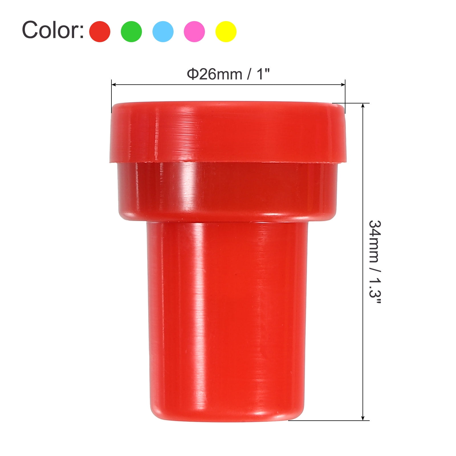 2 Set Number Stamps Self Inking, Numeral 0 to 9 Number Stamp Teacher Stamp Initial Stamp Ink Stamp for Class