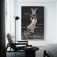 thumbnail image 3 of Tracy McGrady Dunk Vintage Signed Poster Wall Art Poster Scroll Canvas Painting Picture Living Room Decor Home 20x30inch(50x75cm), 3 of 6