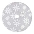 thumbnail image 1 of Árbol De Navidad Felpa Jacquard Copo De Nieve Vestido De Árbol De Navidad Decoración De Navidad Regalo Perfecto Para Familiares Y Amigos Eigraketly HA042670-01, 1 of 6