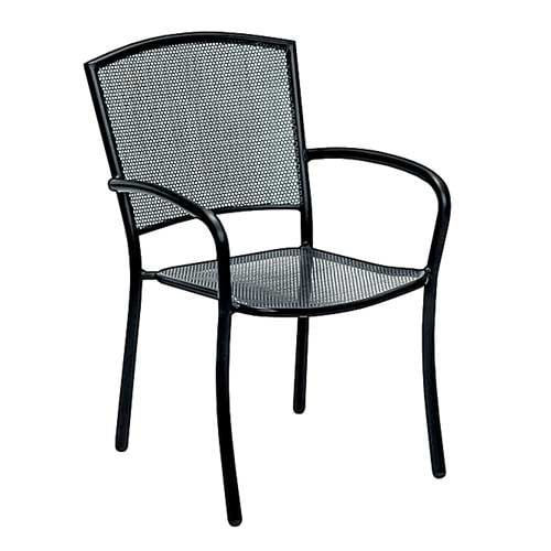 Woodard Albion Quick Ship Stackable Dining Arm Chair Set Of 2 Walmart Com Walmart Com