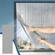 thumbnail image 5 of Persiana de rodillos para ventanas opacas, ventosa de aluminio aislante que bloquea el sol, sin taladro, bloqueo de luz reflectante por calor para viajes en una autocaravana en la oficina en casa, 5 of 6