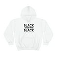 thumbnail image 2 of Black Mixed with Black Unisex Hoodie, S-5XL Black is Beautiful Black Pride, 2 of 5