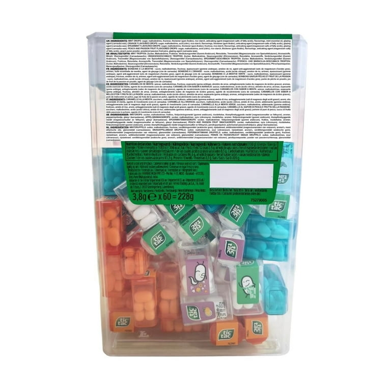 新品tic tac TRAVELS TIC TAC Travels Edition Candy Mini Box Sweet Gift x 60 Mini