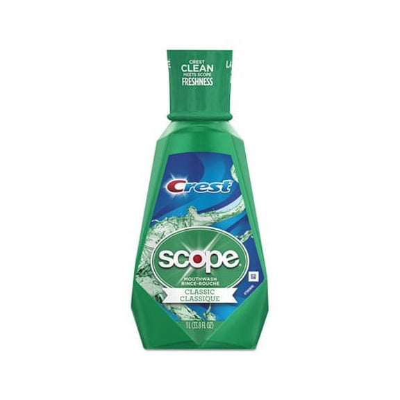 Scope Mouth Rinse Classic Mint, 1 L Bottle
