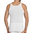 thumbnail image 3 of SCHIESSER Unterhemd - Original Doppelripp, Sport-Jacke, ärmellos Blanco-3XL (XXX-Large), 3 of 3